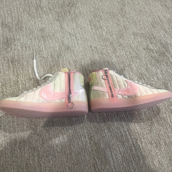 Brand new Nike high tops. Satin, comfy, size 7. Husband threw box away. - Picture 3 of 6